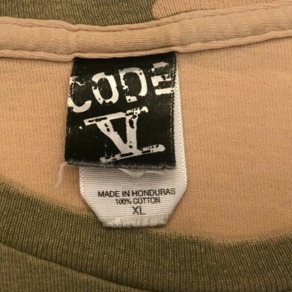 2 Vintage Marine Corp T Shirt Mens XL USMC BO'S PLATOON CAMO CODE 5 100% COTTON - Picture 8 of 11